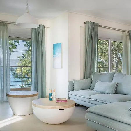فيلة Deluxe Kefalonia Ammos 3 Bedroom Private Pool *